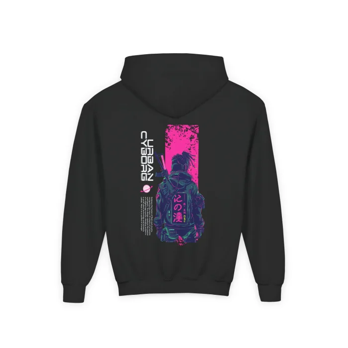 Bluza z kapturem Dziecięca z nadrukiem Urban Cyborg