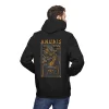 Bluza z kapturem z nadrukiem Anubis Warrior