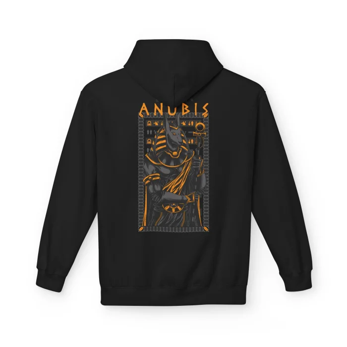 Bluza z kapturem z nadrukiem Anubis Warrior