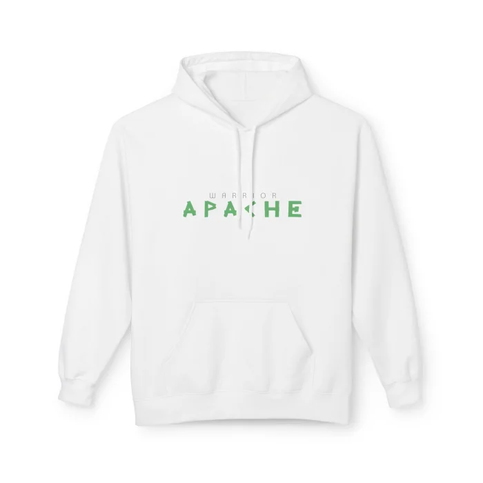 Bluza z kapturem z nadrukiem Apache Warrior