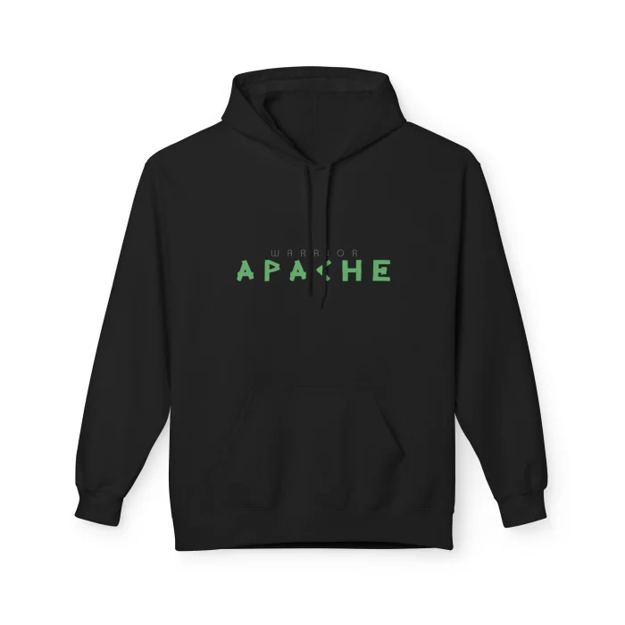 Bluza z kapturem z nadrukiem Apache Warrior