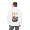 Bluza z kapturem z nadrukiem Three Astro Dogs