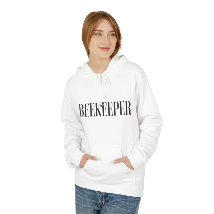 Bluza z kapturem z nadrukiem Beekeeper