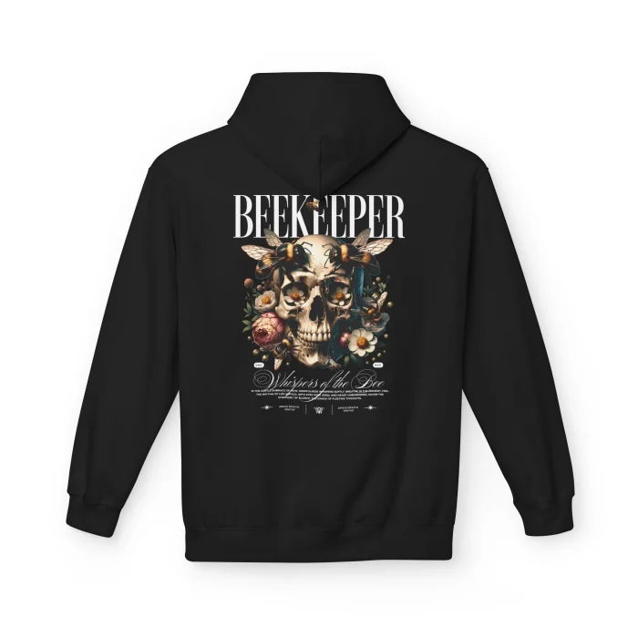 Bluza z kapturem z nadrukiem Beekeeper