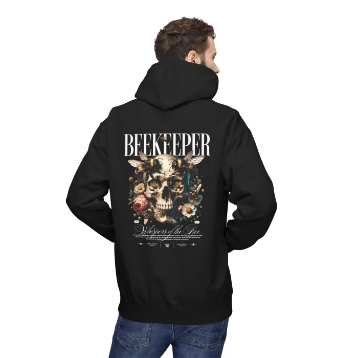 Bluza z kapturem z nadrukiem Beekeeper