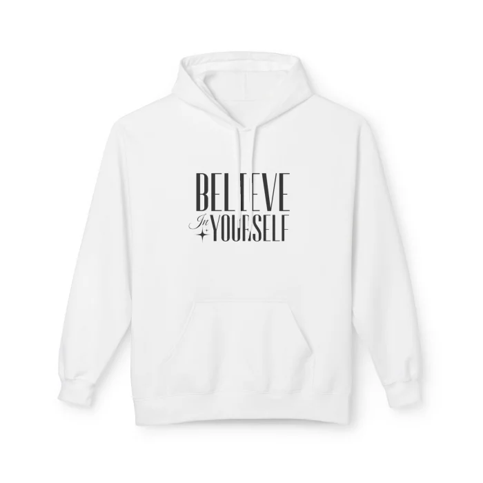 Bluza z kapturem z nadrukiem Believe in Yourself