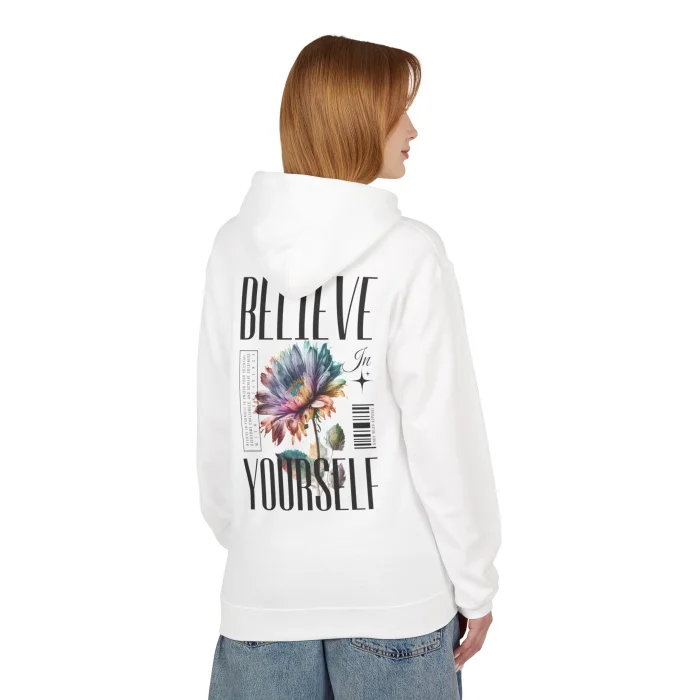 Bluza z kapturem z nadrukiem Believe in Yourself