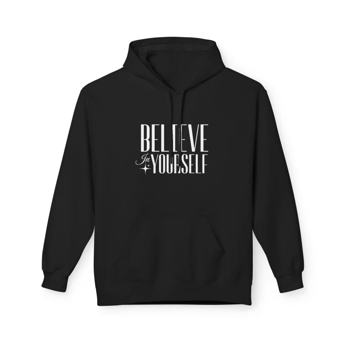 Bluza z kapturem z nadrukiem Believe in Yourself