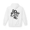 Bluza z kapturem z nadrukiem Don't Touch Me