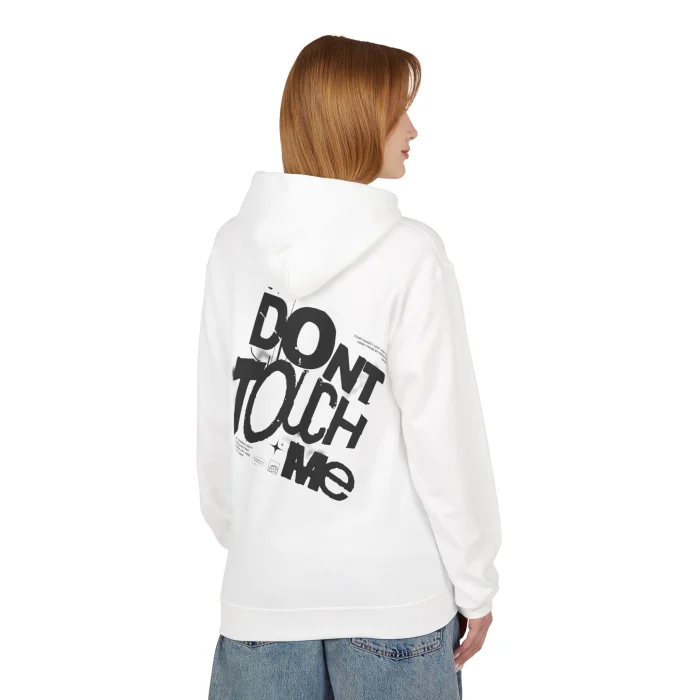 Bluza z kapturem z nadrukiem Don't Touch Me