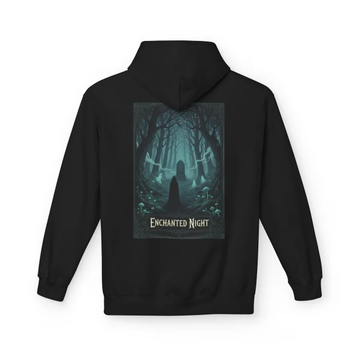 Bluza z kapturem z nadrukiem Enchanted Night