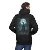 Bluza z kapturem z nadrukiem Gothic Grave