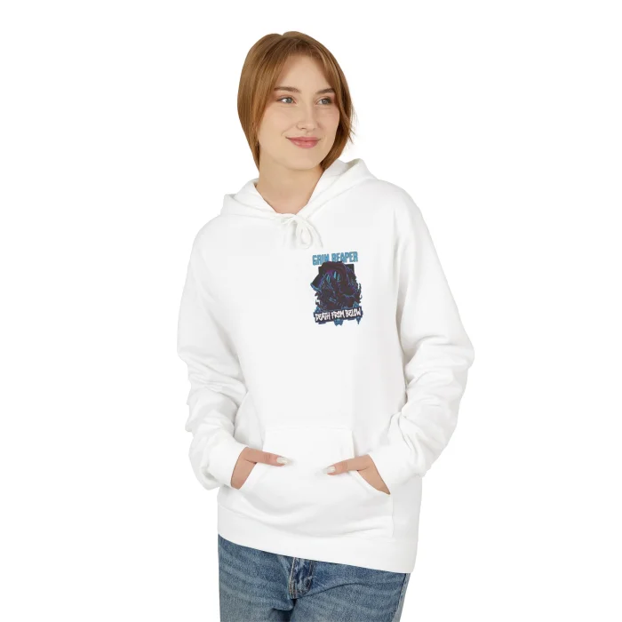 Bluza z kapturem z nadrukiem Grim Reaper