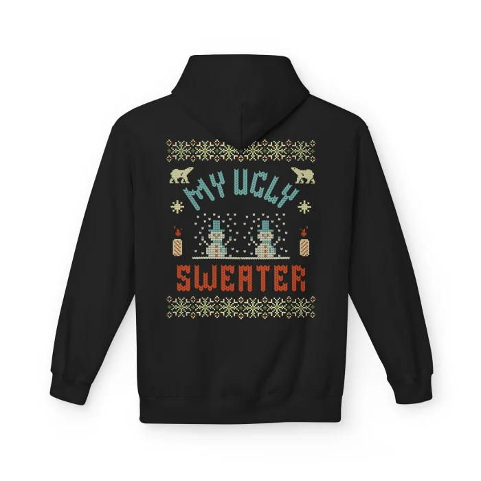 Bluza z kapturem z nadrukiem My Ugly Sweater