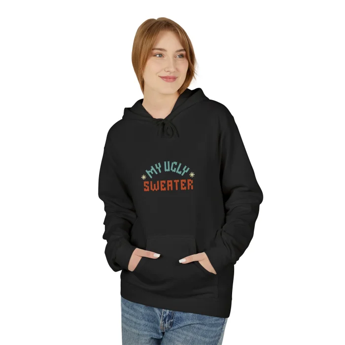 Bluza z kapturem z nadrukiem My Ugly Sweater
