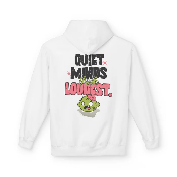 Bluza z kapturem z nadrukiem Quiet Minds