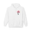 Bluza z kapturem z nadrukiem Sakura Tree
