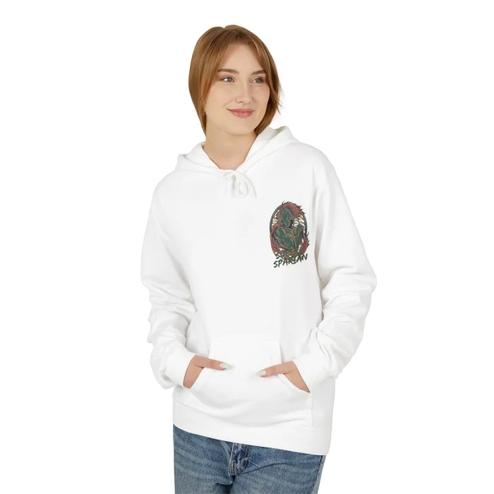 Bluza z kapturem z nadrukiem Super Spartan