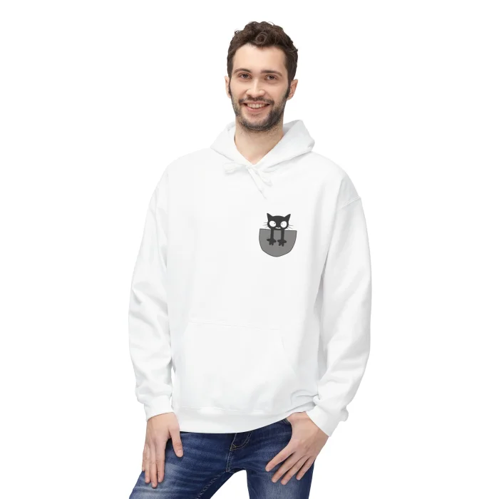 Bluza z kapturem z nadrukiem The Cat