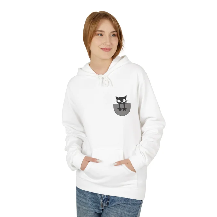 Bluza z kapturem z nadrukiem The Cat