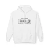 Bluza z kapturem z nadrukiem Traveller