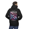 Bluza z kapturem z nadrukiem Traveller