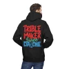 Bluza z kapturem z nadrukiem Trouble Maker