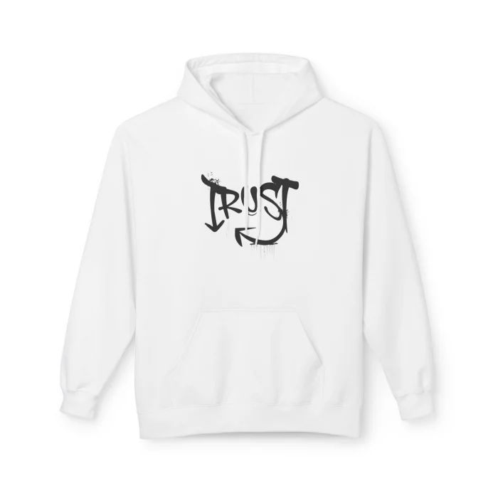 Bluza z kapturem z nadrukiem Trust