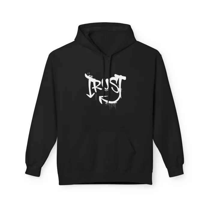 Bluza z kapturem z nadrukiem Trust