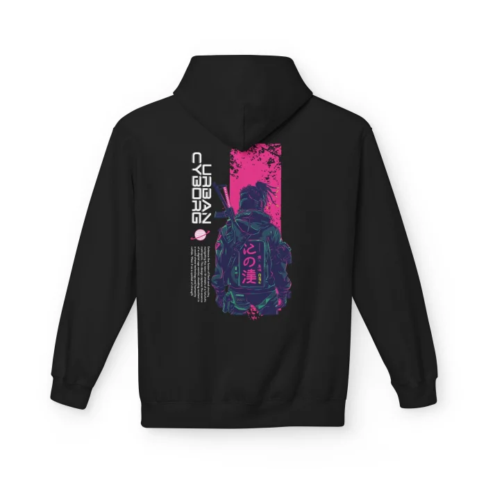 Bluza z kapturem z nadrukiem Urban Cyborg