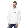 Bluza z kapturem dla par z nadrukiem Player1 & Player2