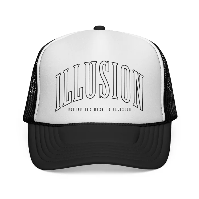 Czapka z daszkiem z nadrukiem Illusion