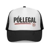 Czapka z daszkiem z nadrukiem Półlegal