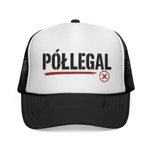 Czapka z daszkiem z nadrukiem Półlegal