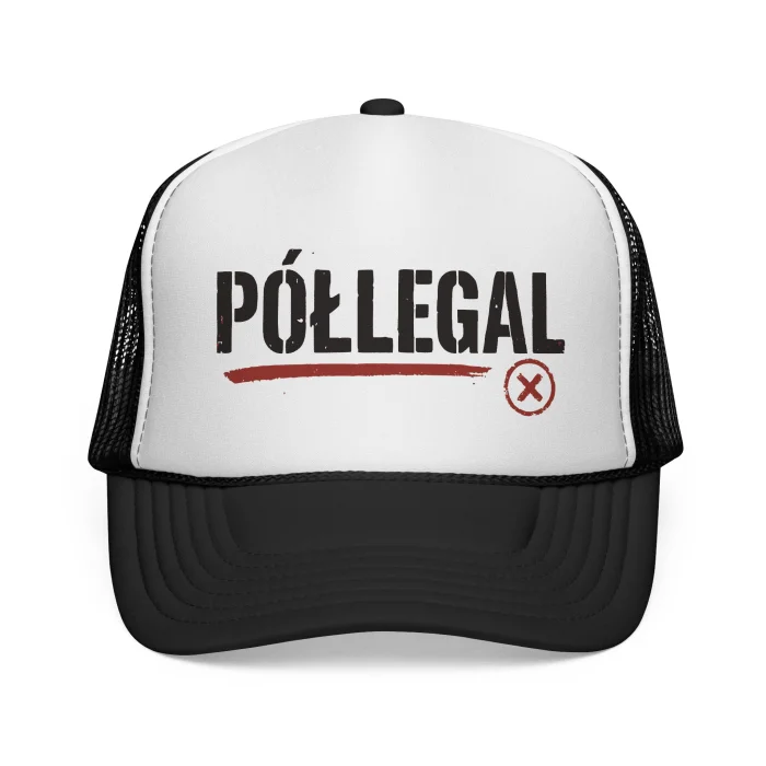 Czapka z daszkiem z nadrukiem Półlegal