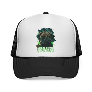 Czapka z daszkiem z nadrukiem Pug Life