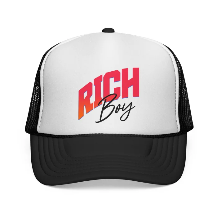 Czapka z daszkiem z nadrukiem Rich Boy