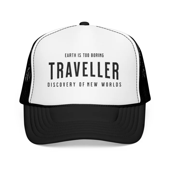 Czapka z daszkiem z nadrukiem Traveller