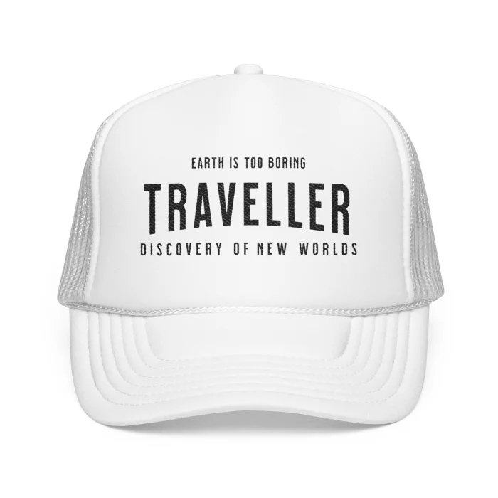 Czapka z daszkiem z nadrukiem Traveller