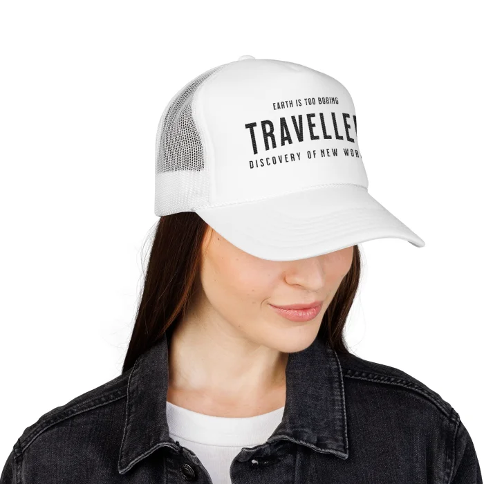 Czapka z daszkiem z nadrukiem Traveller