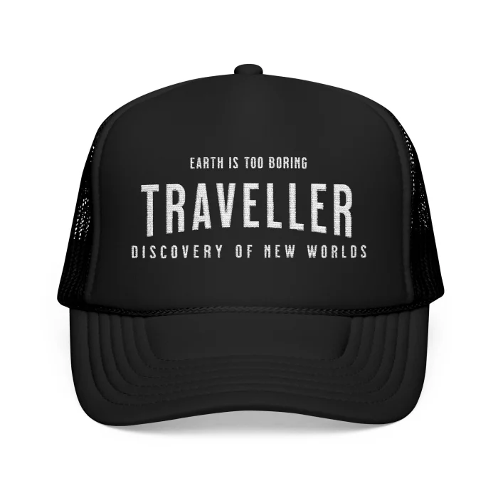 Czapka z daszkiem z nadrukiem Traveller