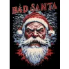 T-shirt Dziecięcy z nadrukiem Bad Santa