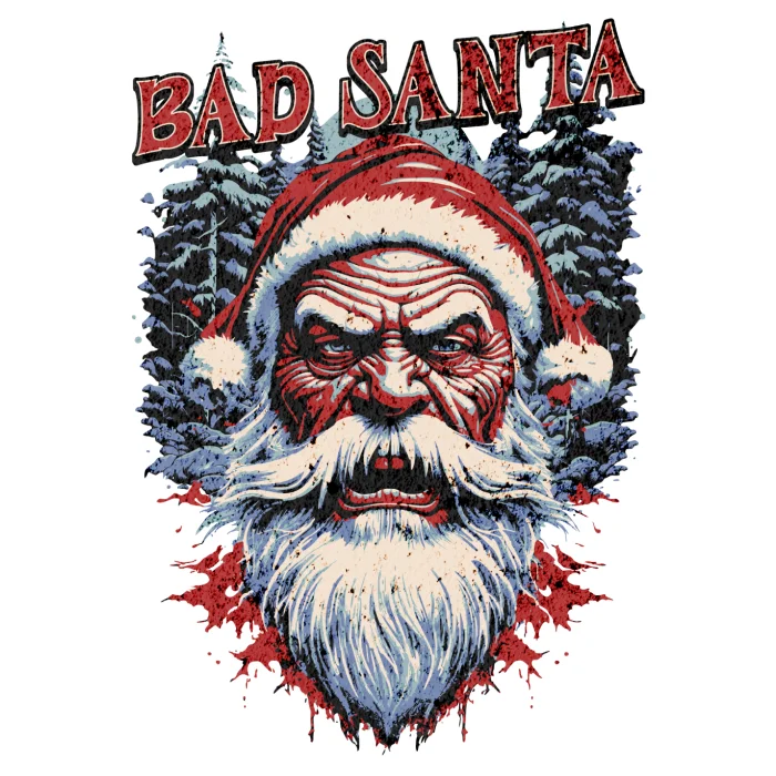 Kubek 330ml z nadrukiem Bad Santa