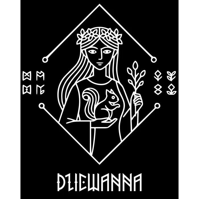 Worek z nadrukiem Dziewanna