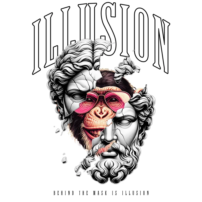 Worek z nadrukiem Illusion