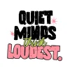 Czapka z daszkiem z nadrukiem Quiet Minds