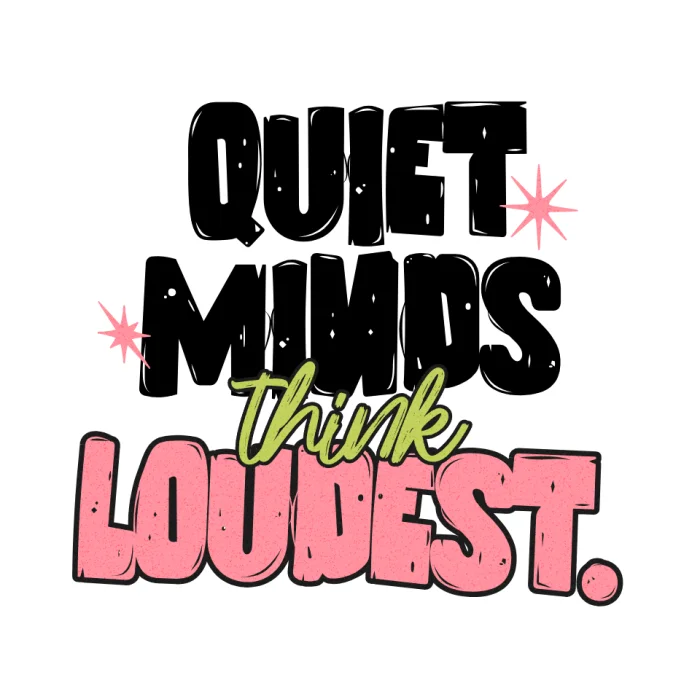 Czapka z daszkiem z nadrukiem Quiet Minds