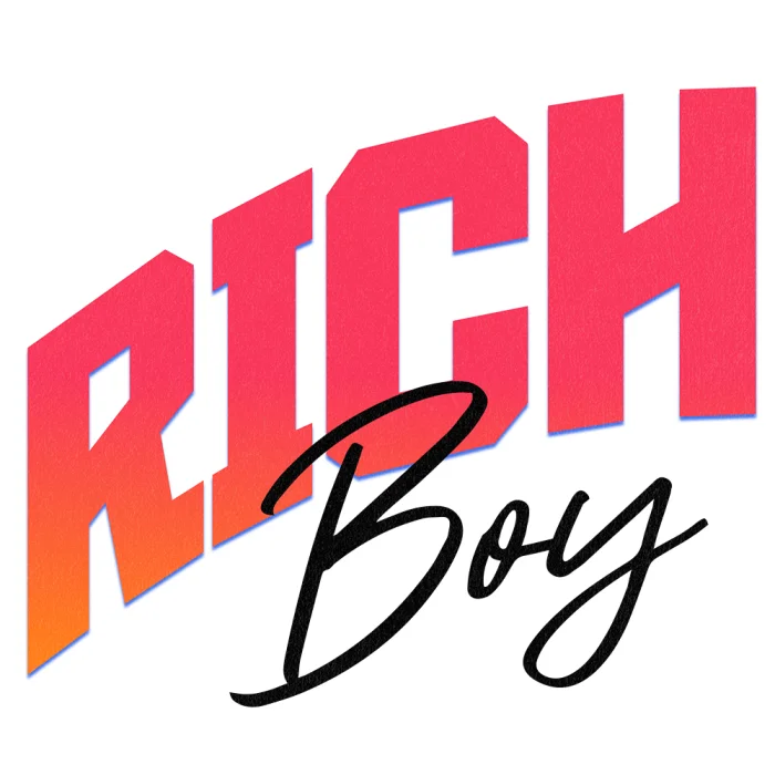 Czapka z daszkiem z nadrukiem Rich Boy