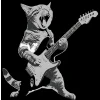 T-shirt Damski z nadrukiem The Rock Cat