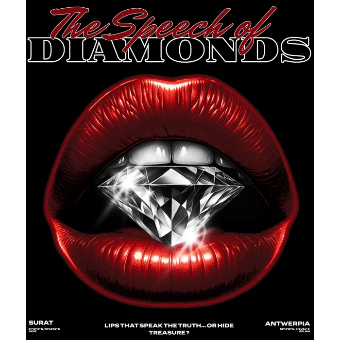 Bluza z nadrukiem The Speech Of Diamonds